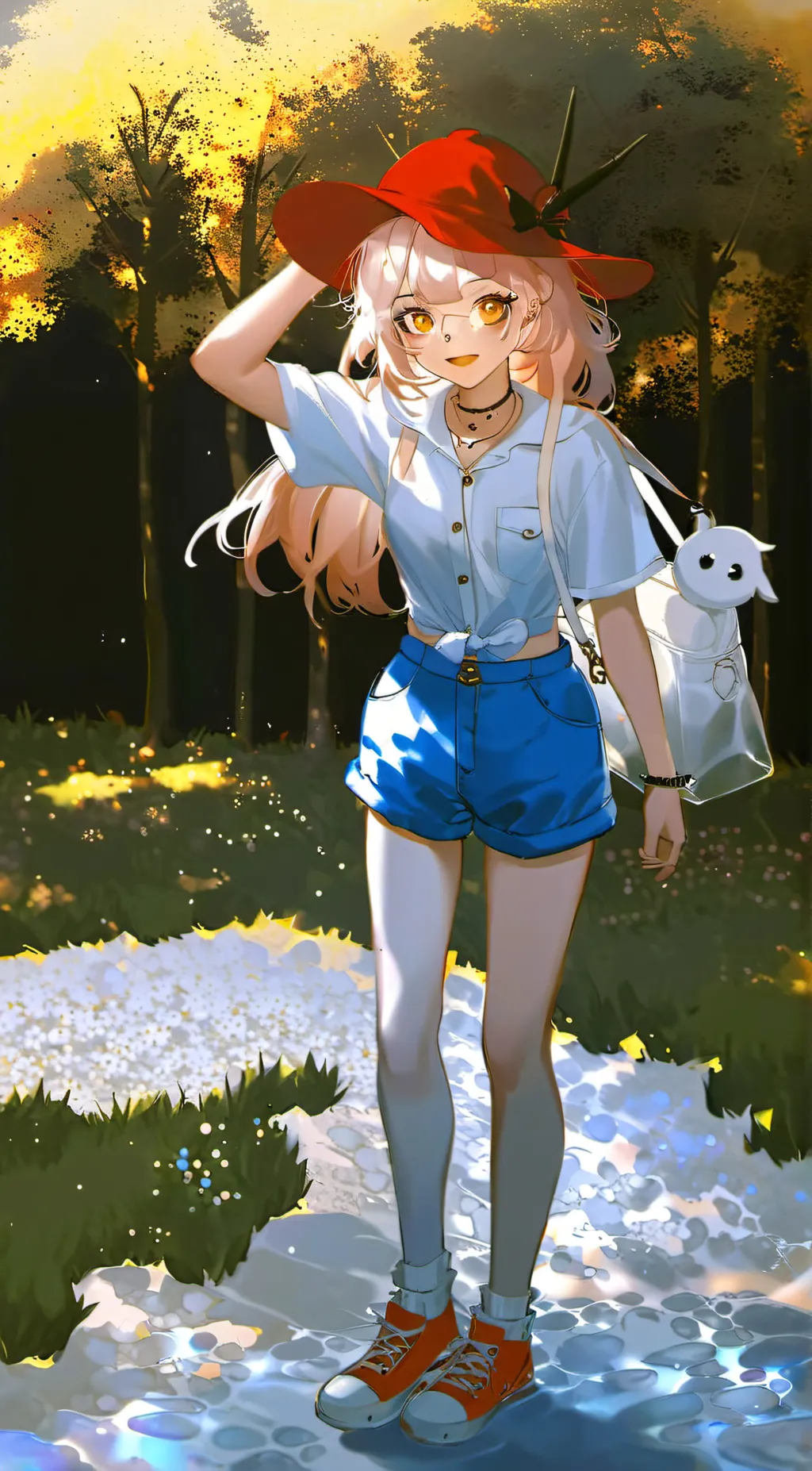 ai character: irony background
