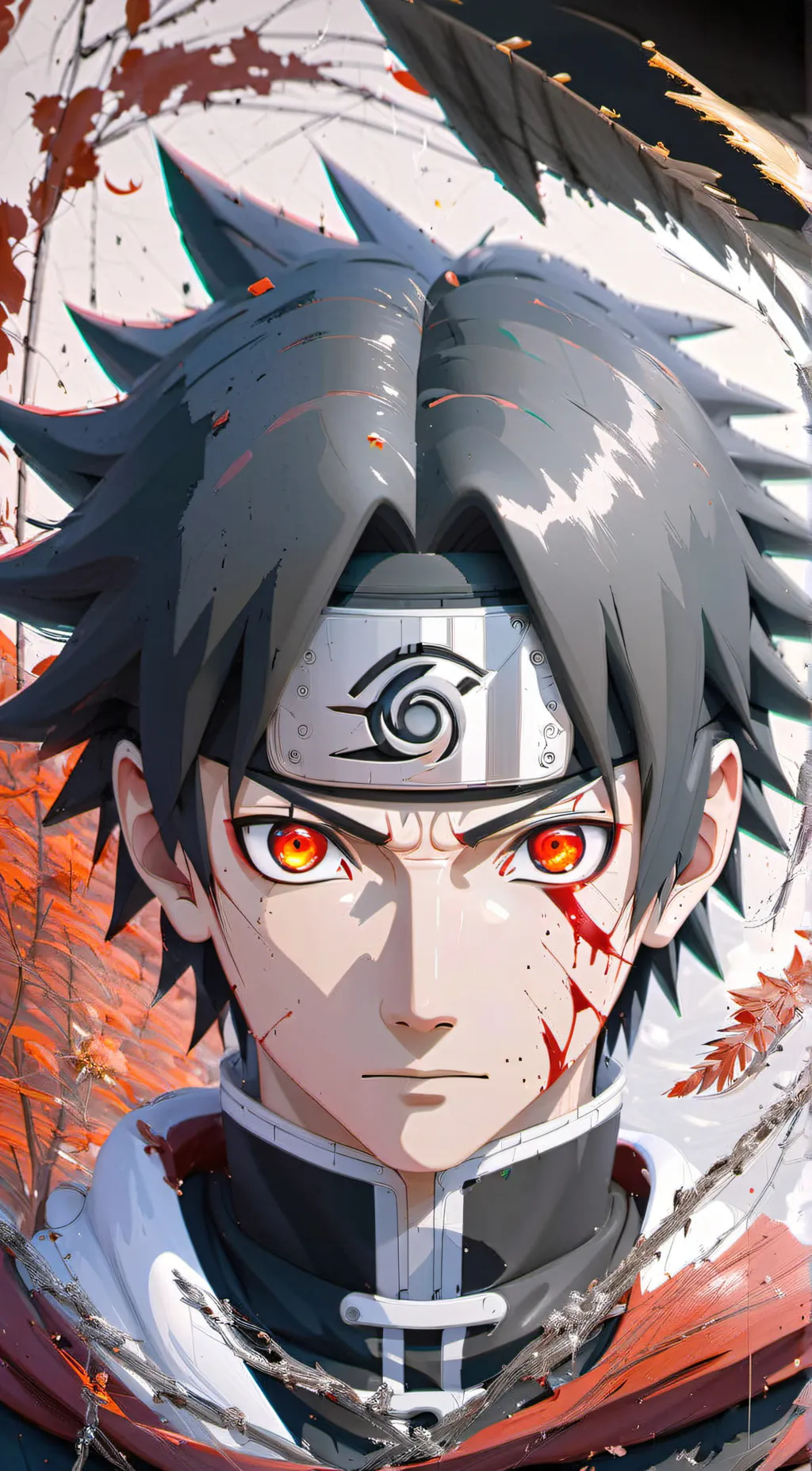 ai character: uchiha survivor  background