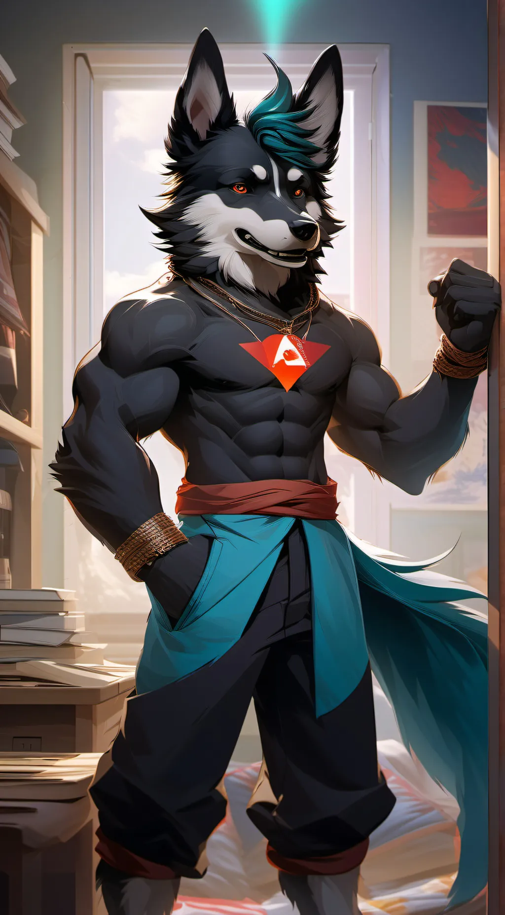 ai character: Lenird background