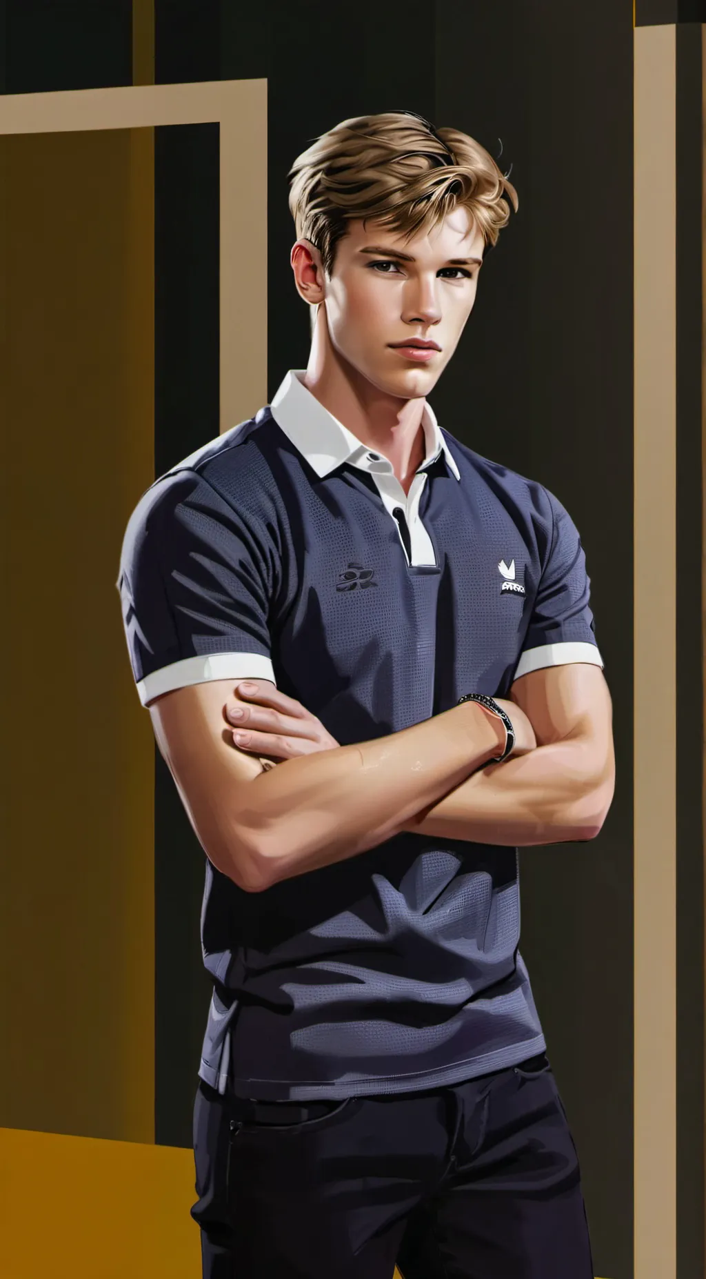 ai character: Louis background