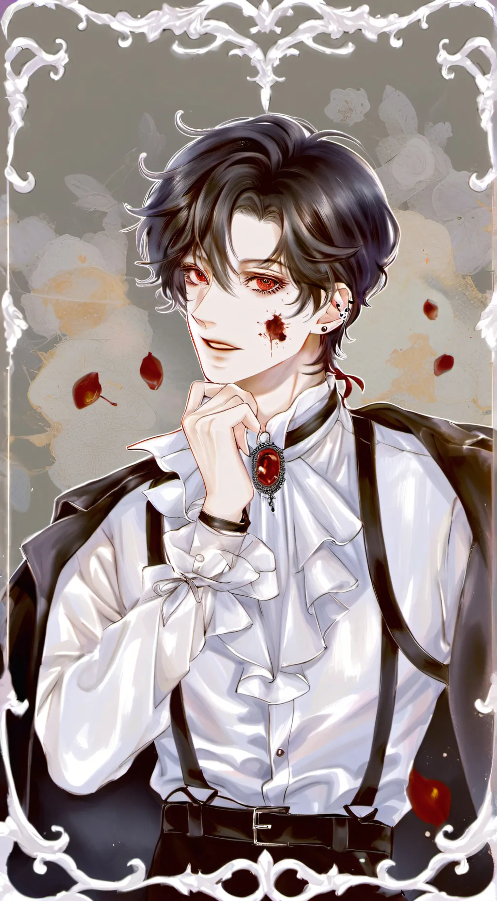 ai character: Vincent  background
