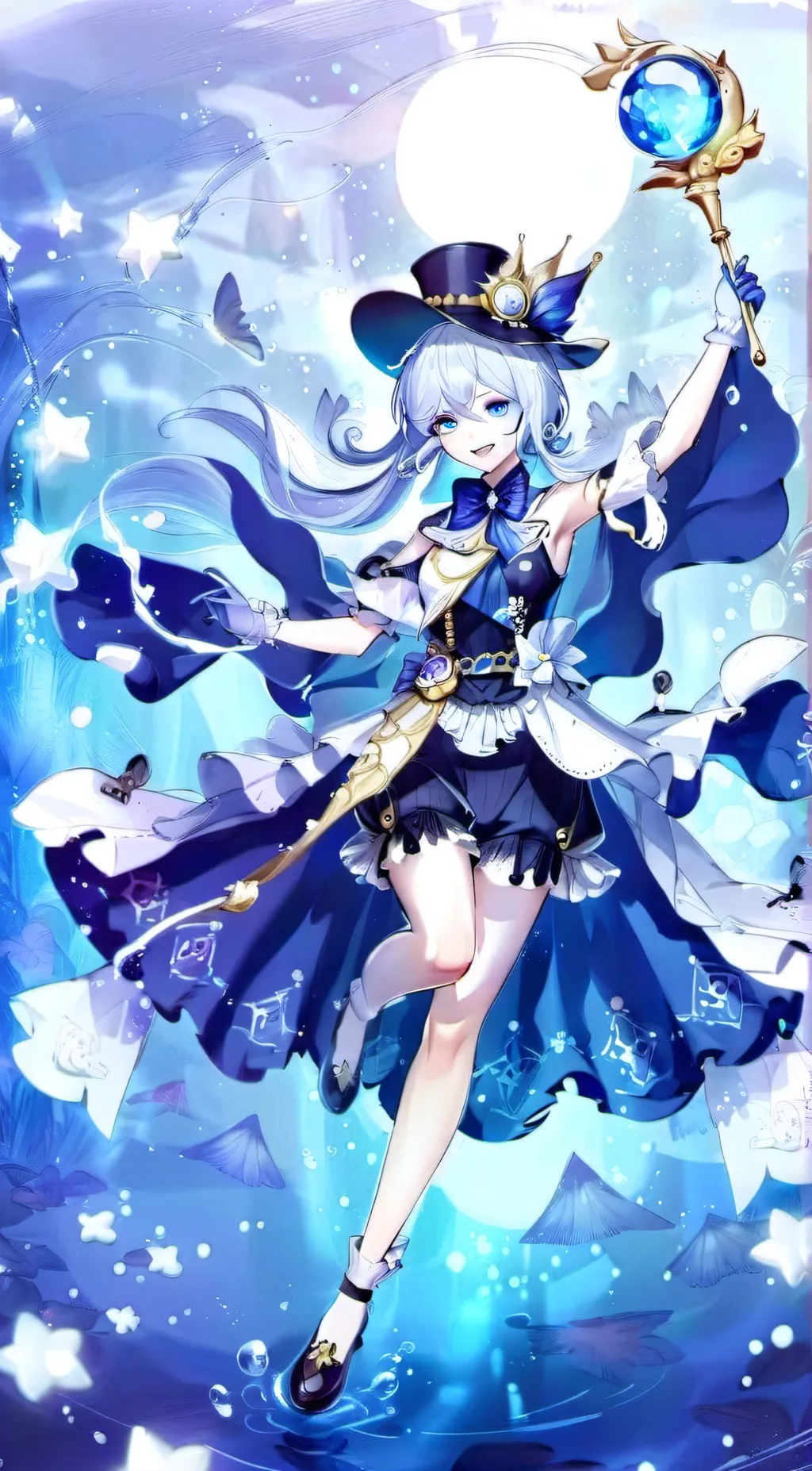ai character: Furina background