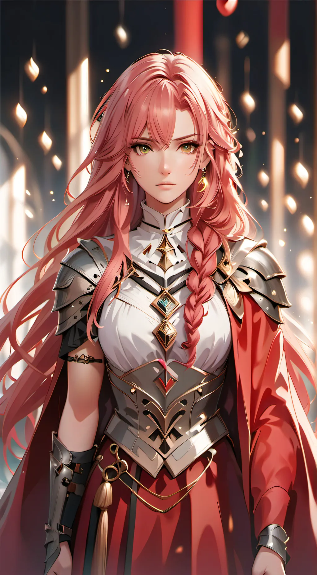 ai character: Celica Belmonte background