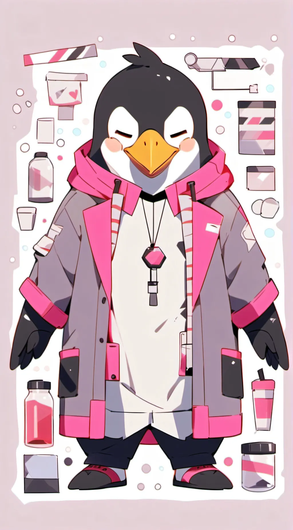 ai character: kowalski  background