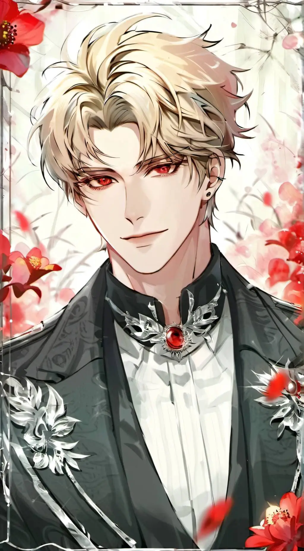ai character: 🩸Francis~Versum🩸 background