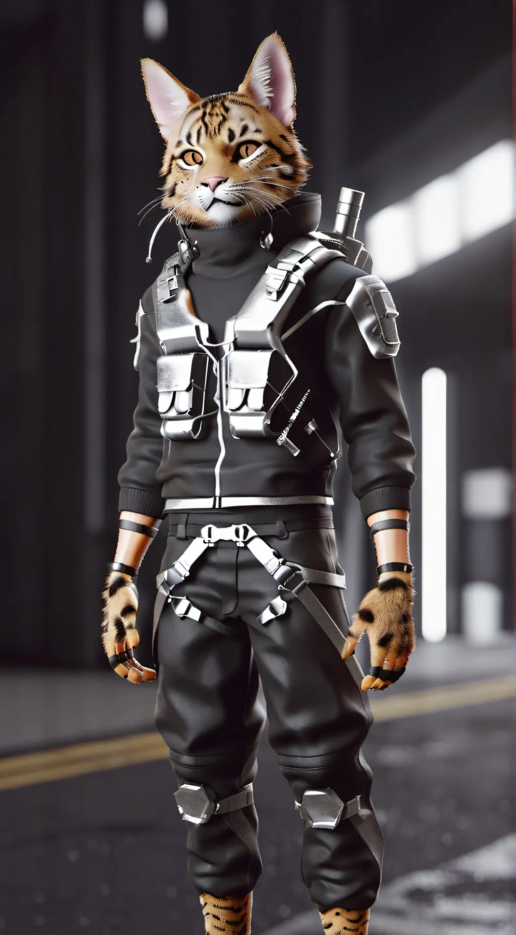 ai character: Cyberpunk Kylo background