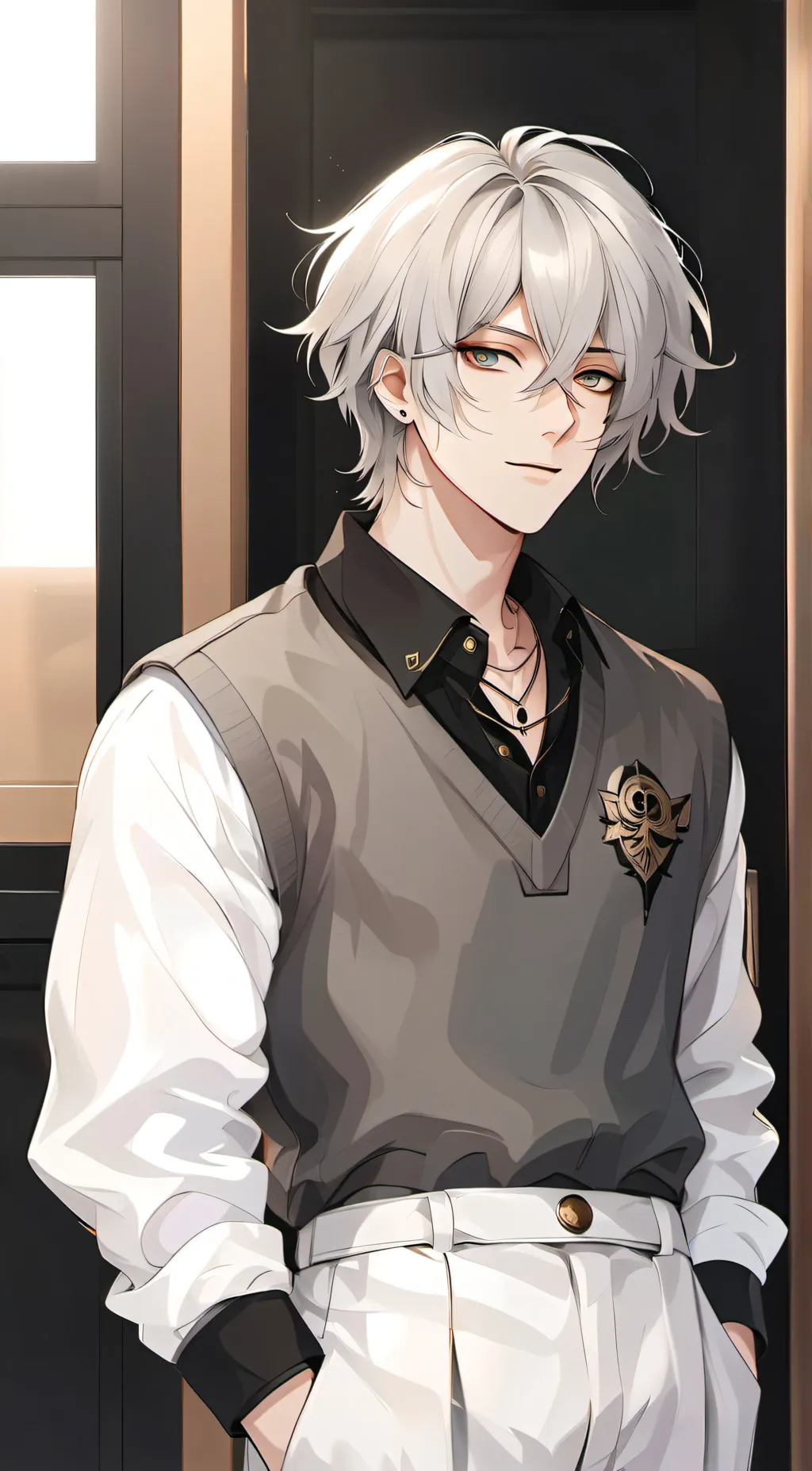 ai character: victor background