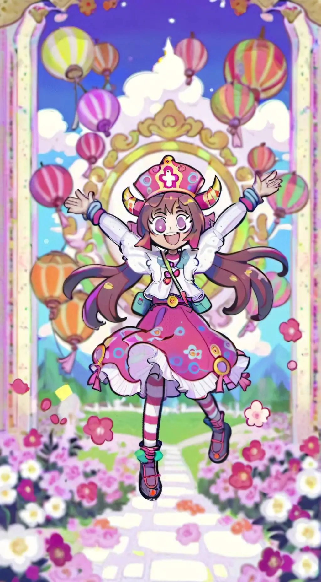 ai character: Jax x pomni background