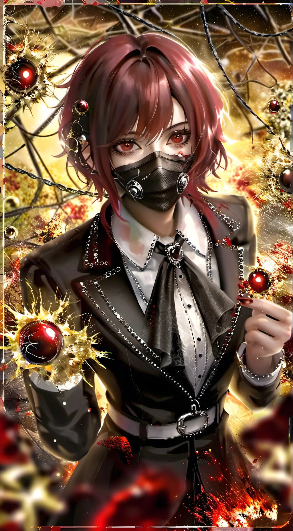 ai character: Death Screamer background