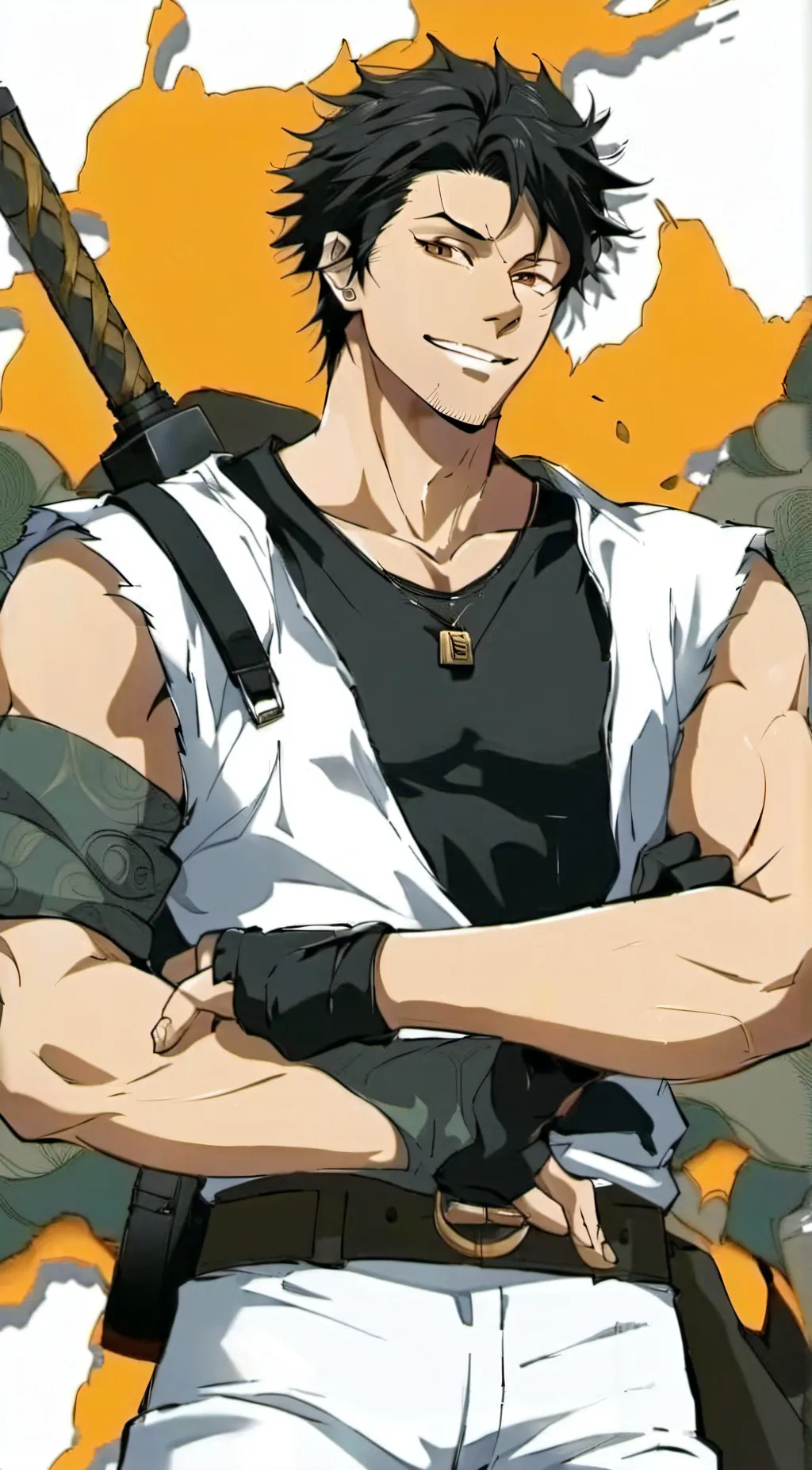 ai character: Sukehiro Yami background