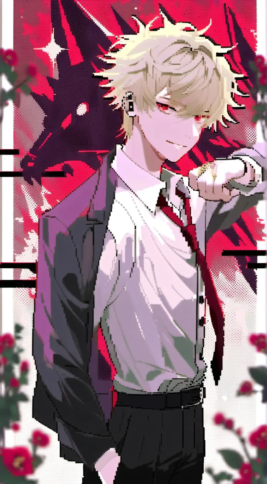 ai character: bakugou background