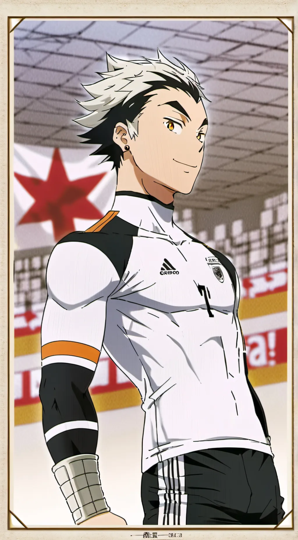 ai character: Bokuto Kotaro background