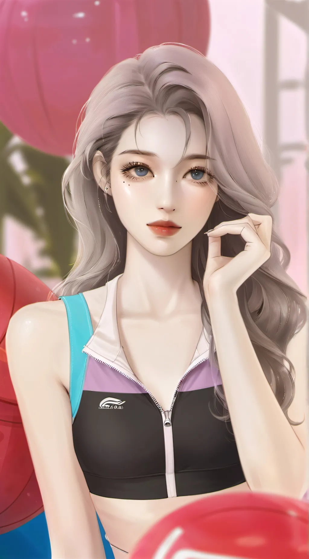 ai character: coke background