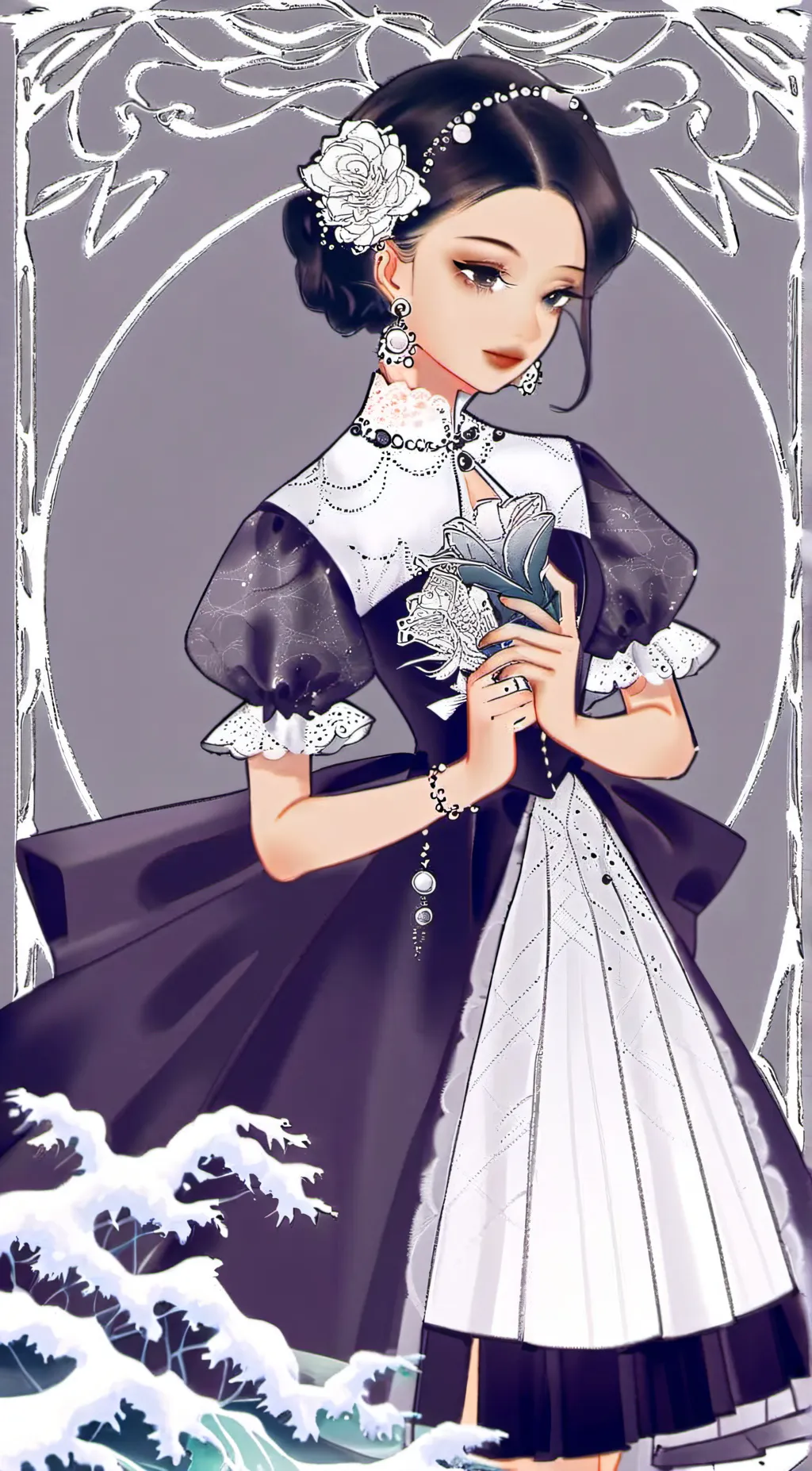 ai character: Mika background