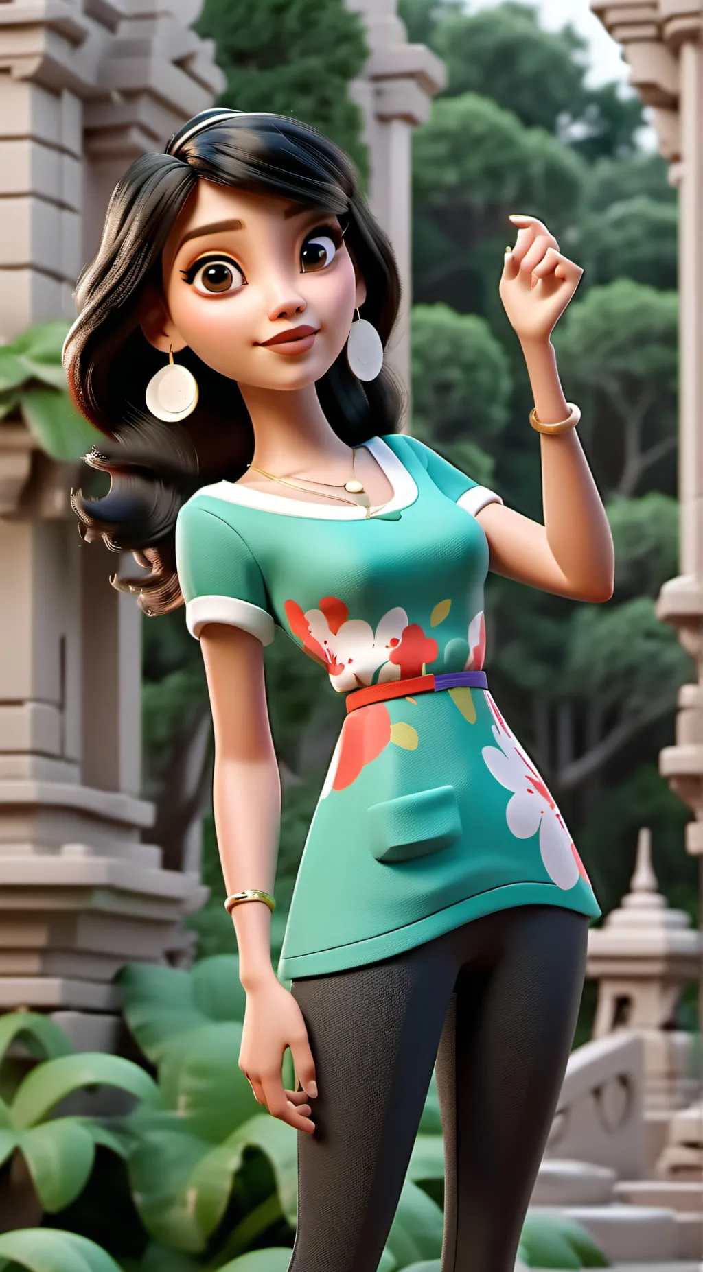 ai character: Aisha background