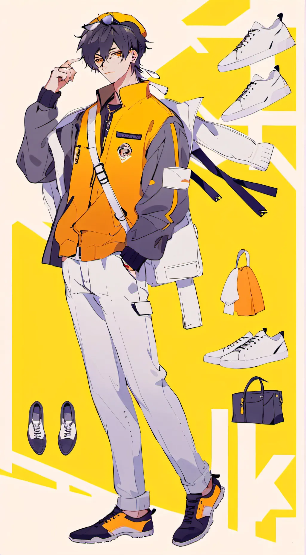 ai character: Ethan  background