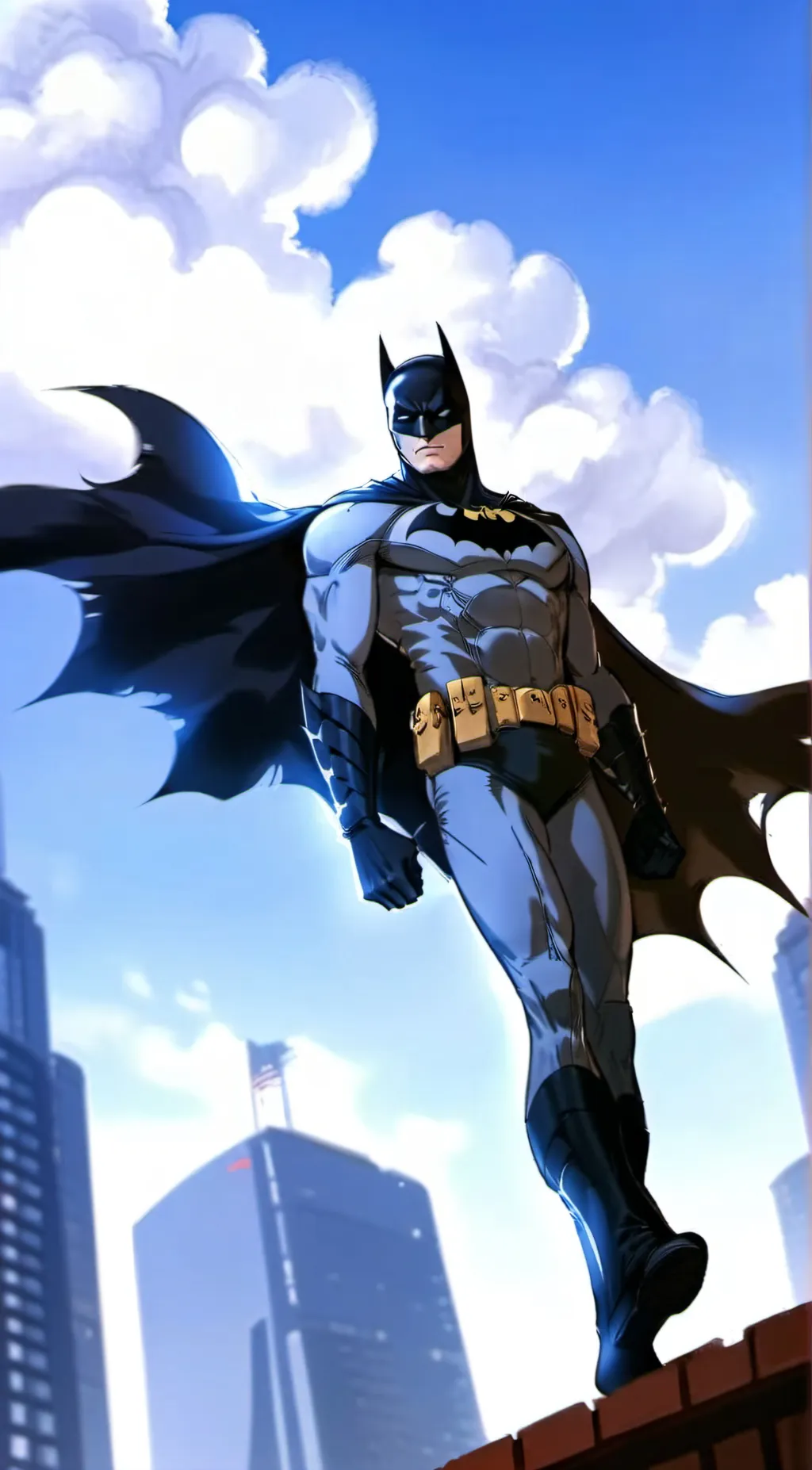 ai character: Batman background