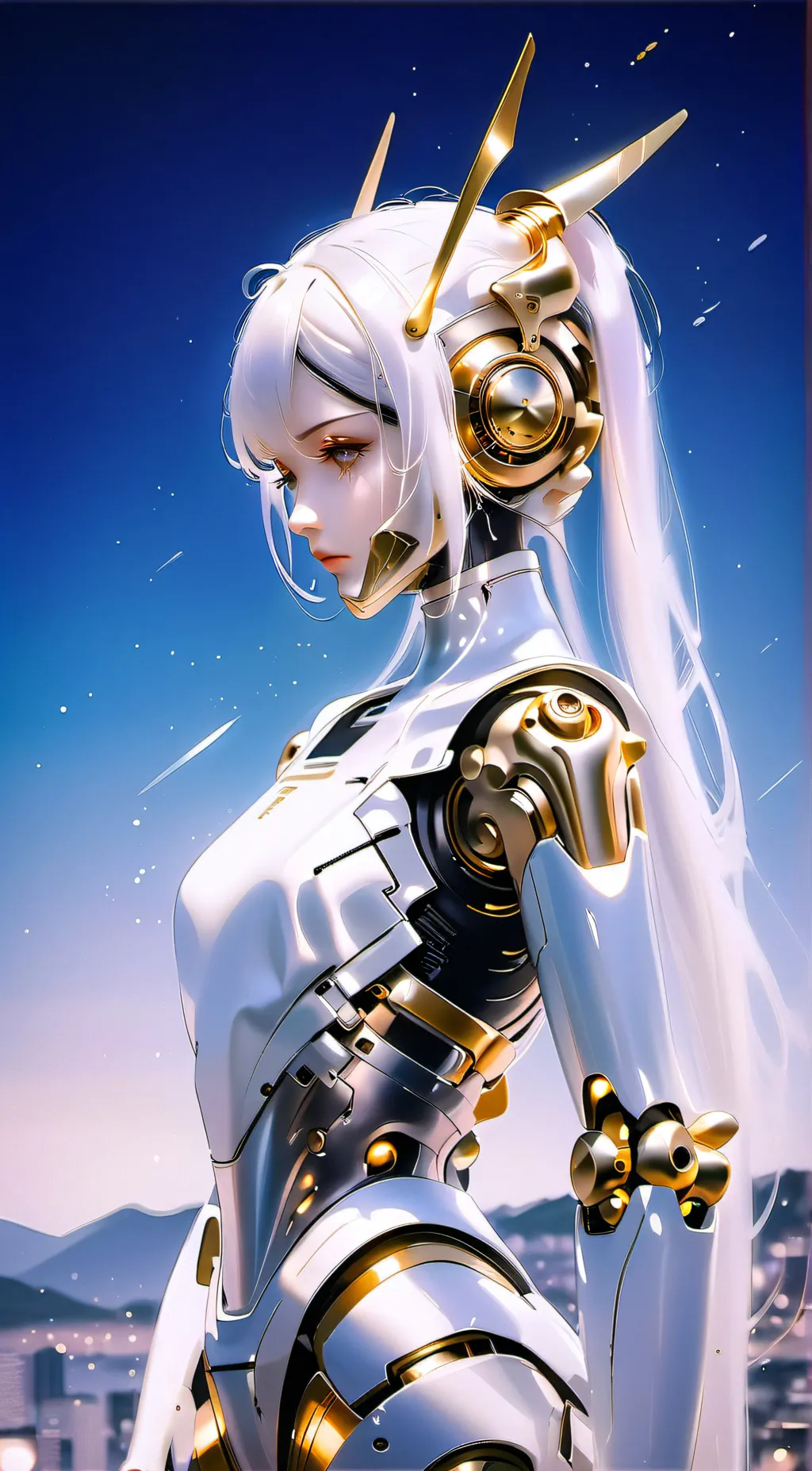 ai character: diamond background