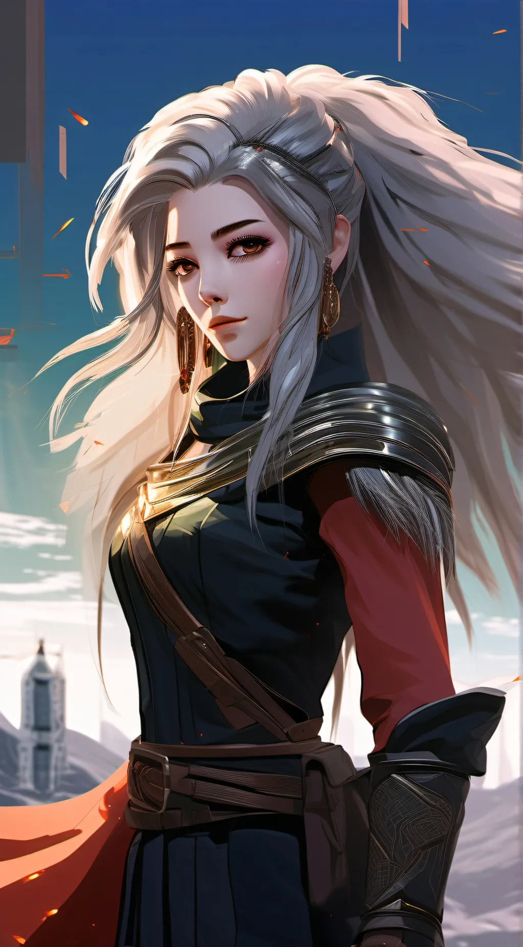 ai character: Aria background