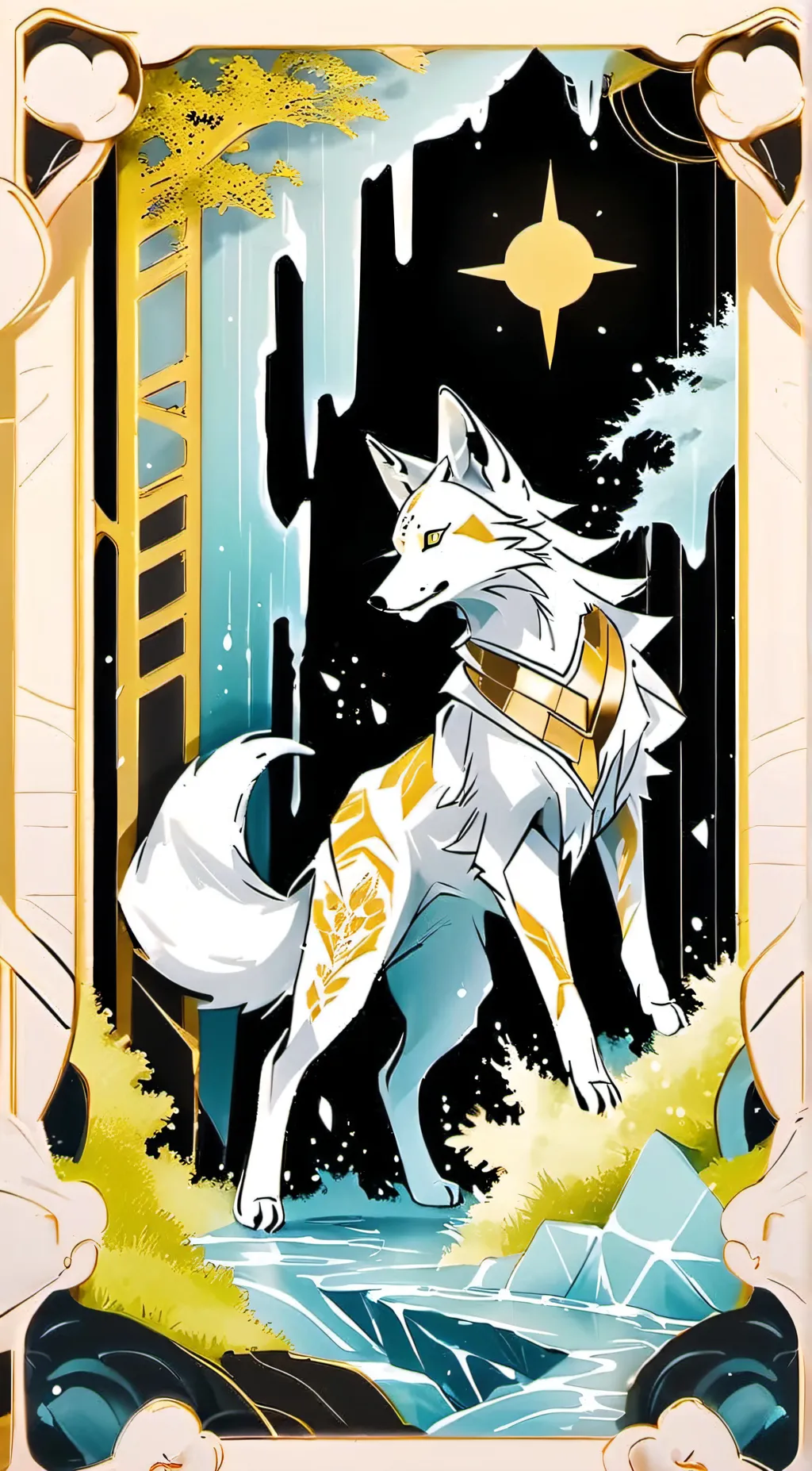 ai character: August background