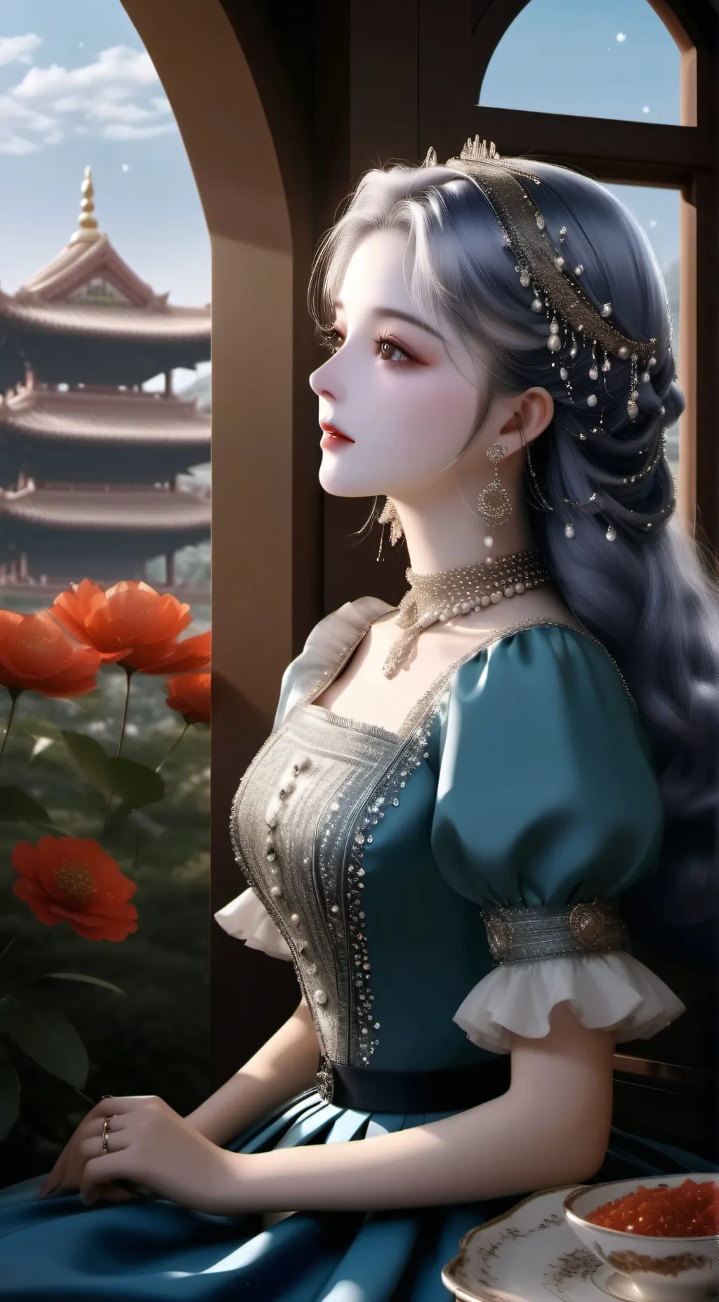 ai character: Nicole30 background