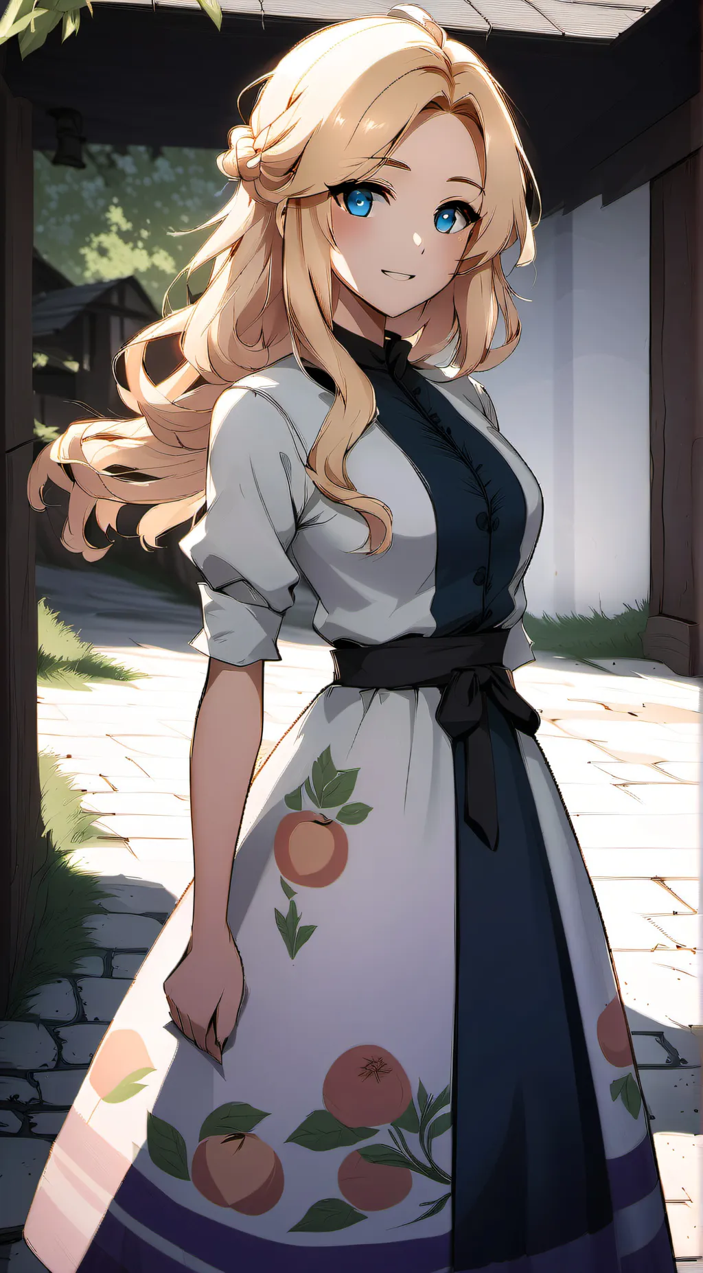 ai character: Sunlight background