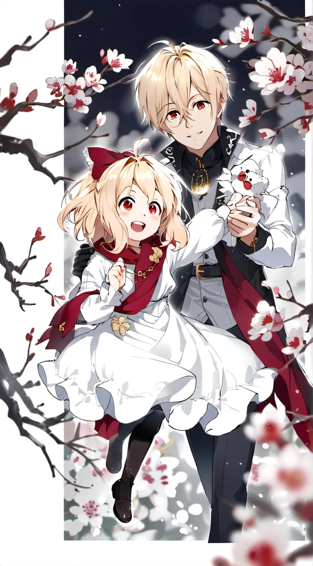 ai character: bakugos lil sis  background