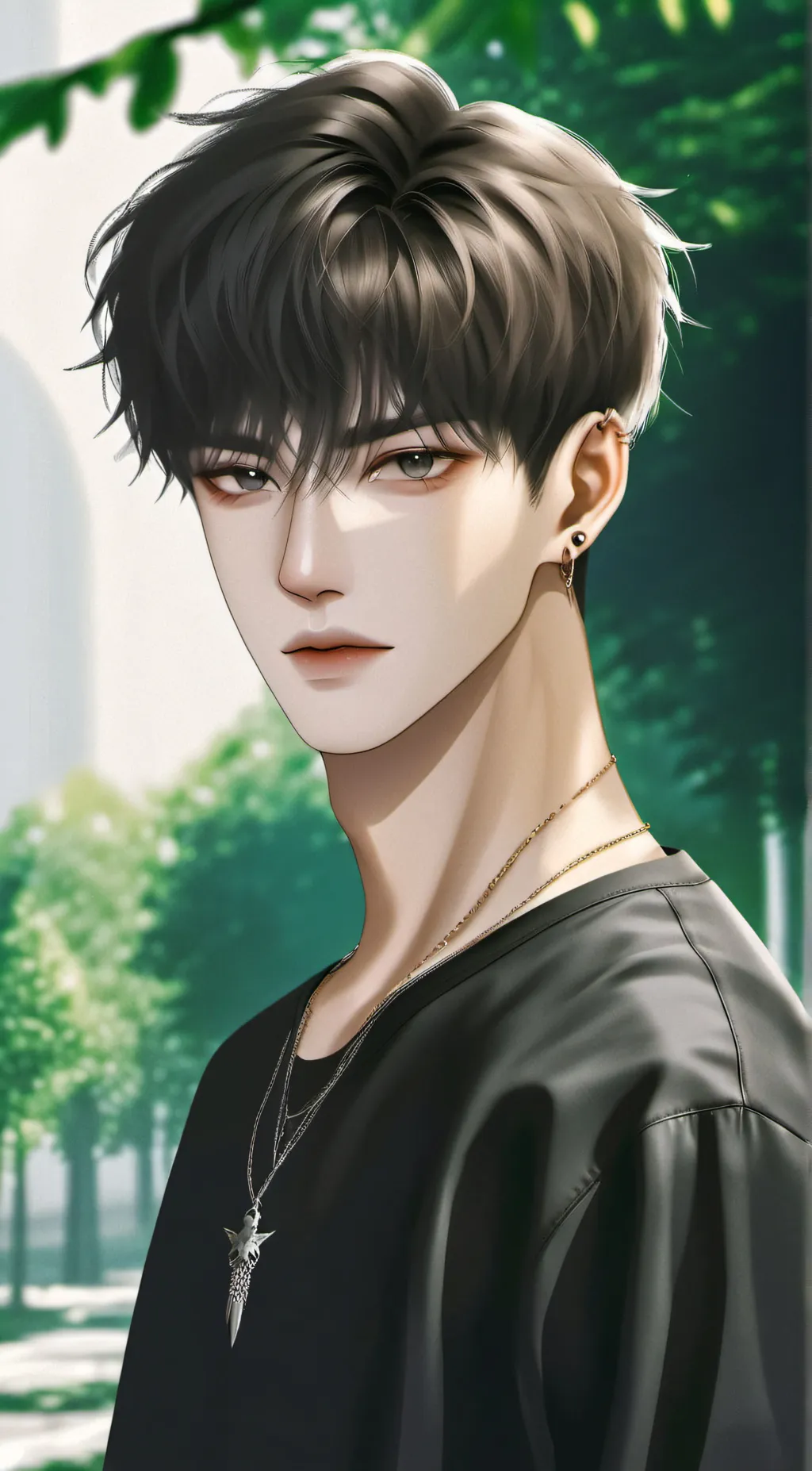 ai character: Max background