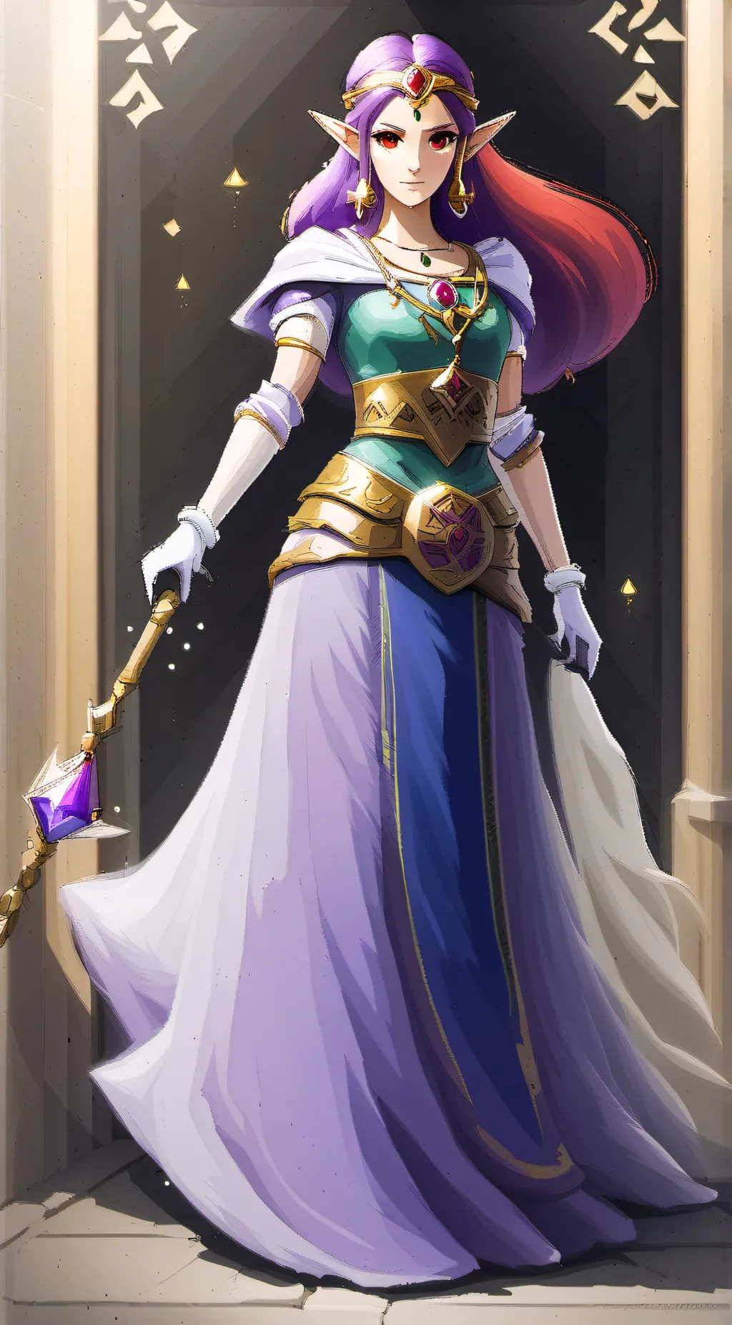 ai character: Princess Hilda background
