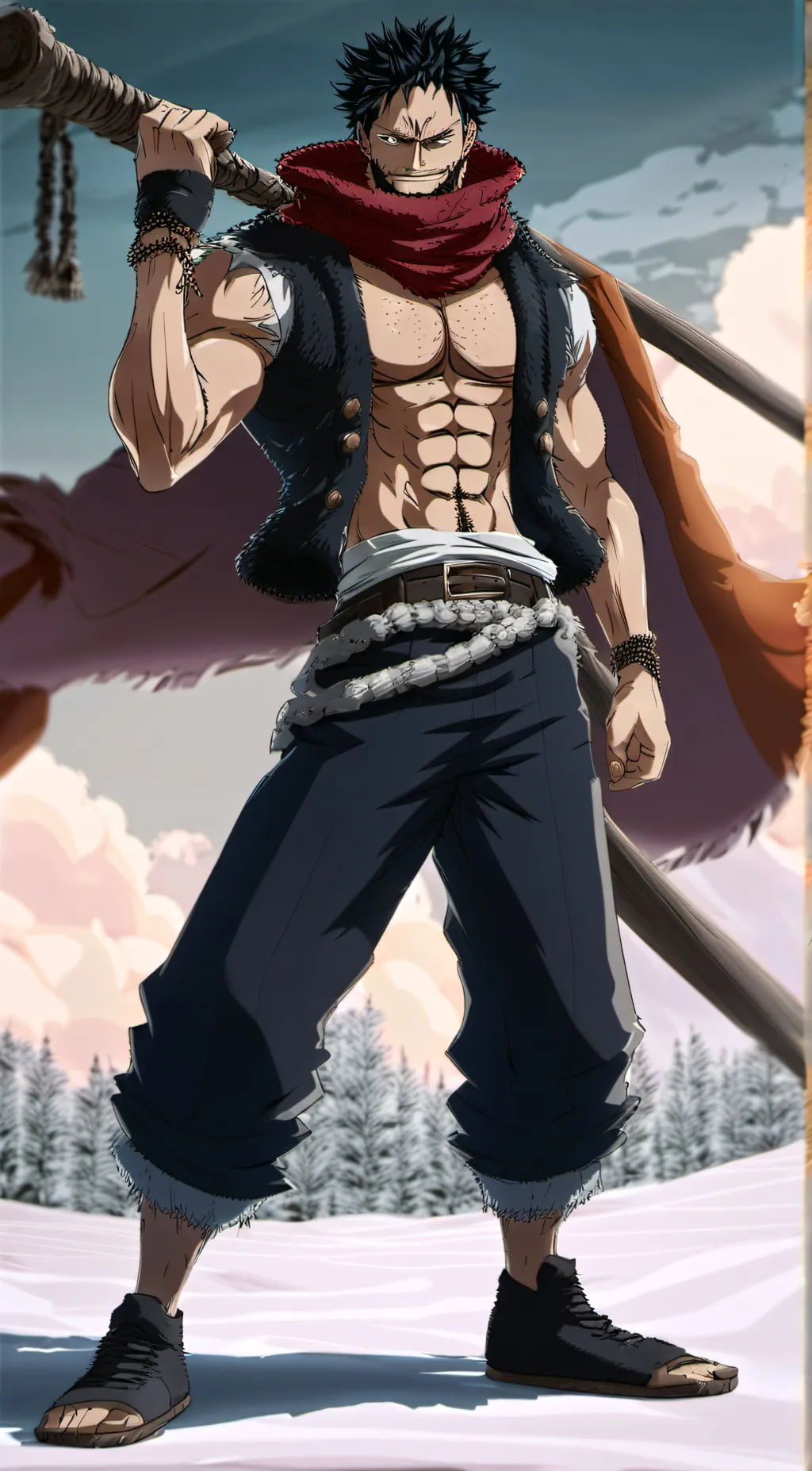 ai character: katakuri  background