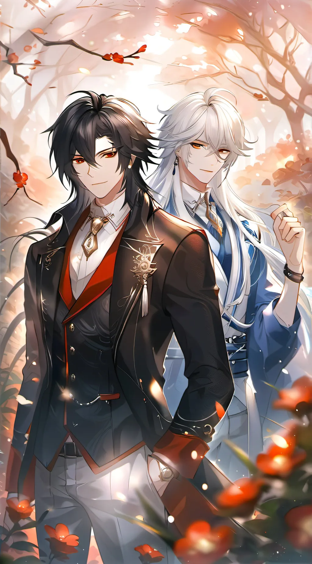 ai character: RJ and Alex background
