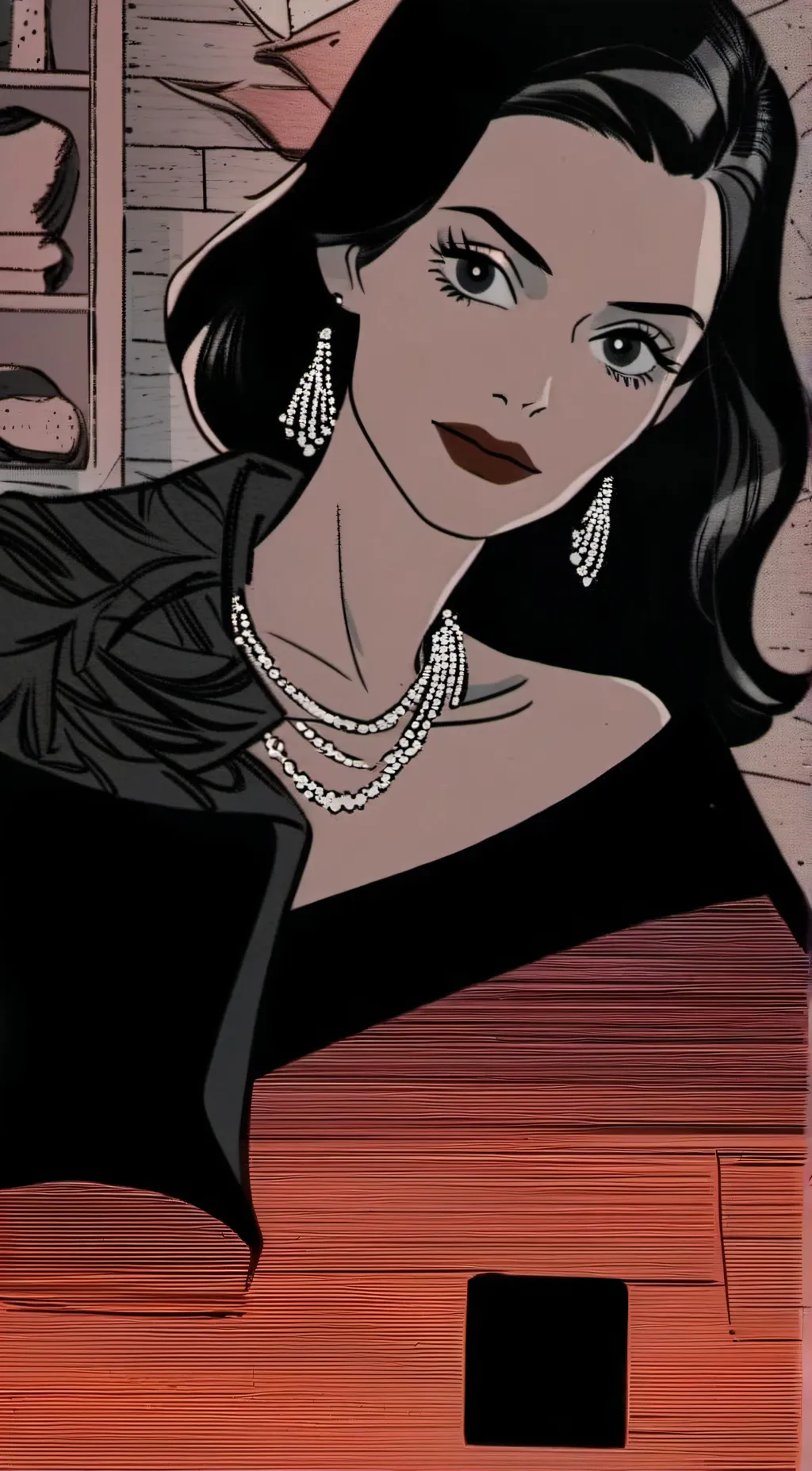 ai character: step mother  background