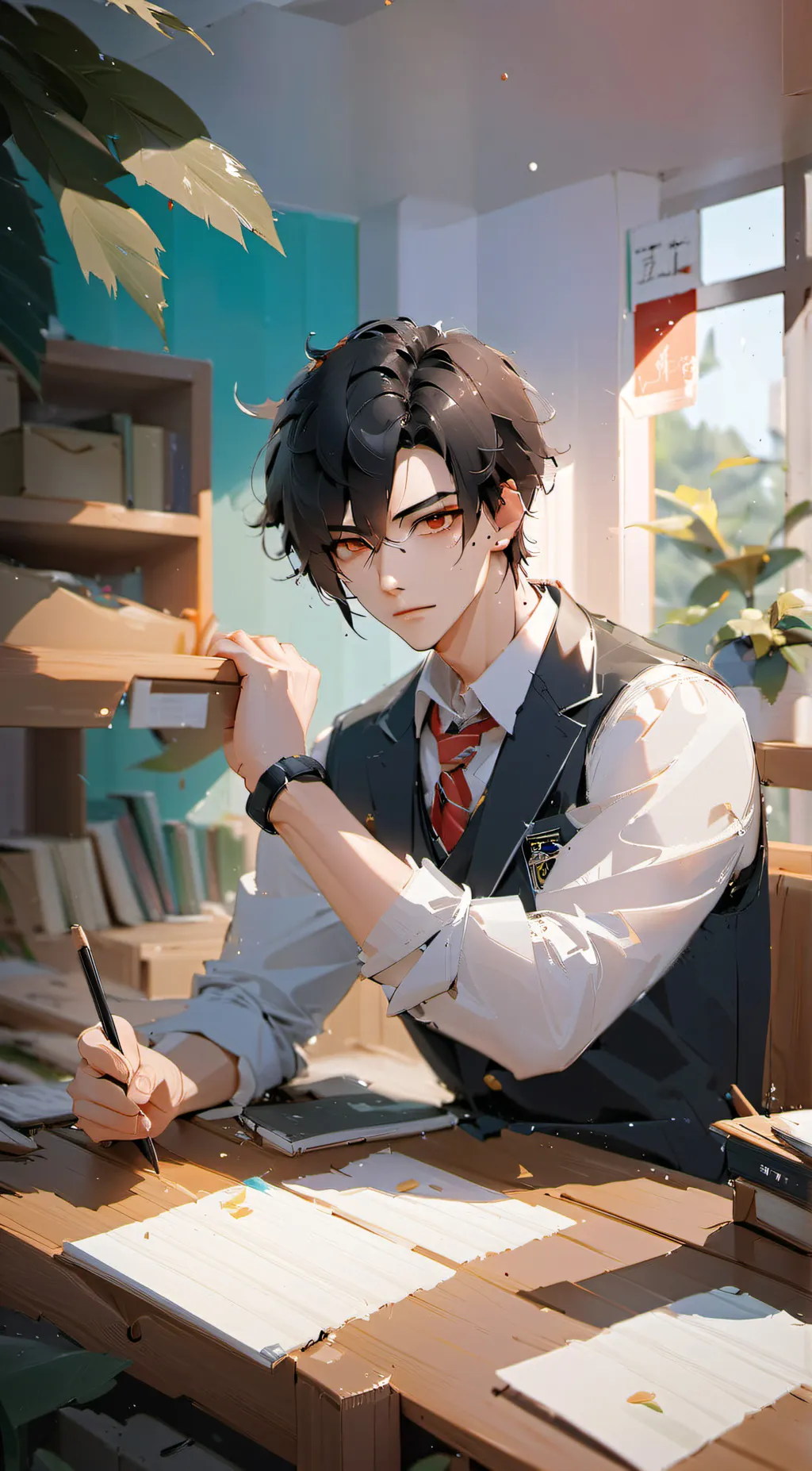ai character: Elijah background