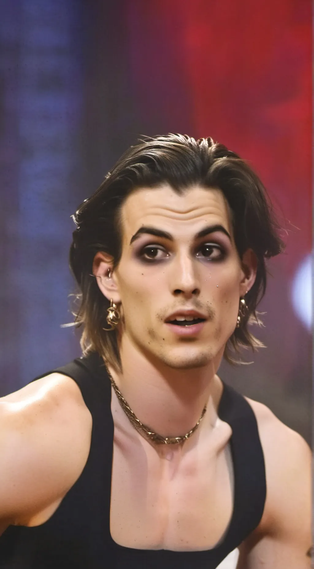 ai character: Damiano David background