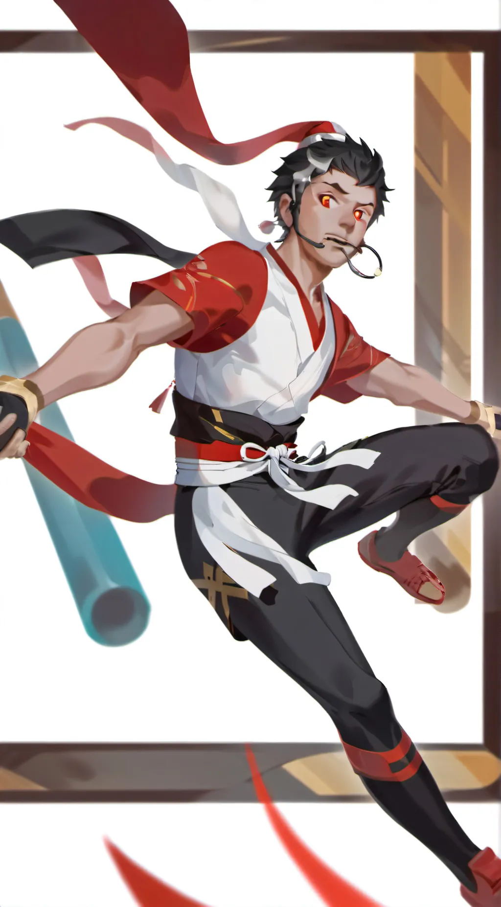 ai character: Skibidi toilet background