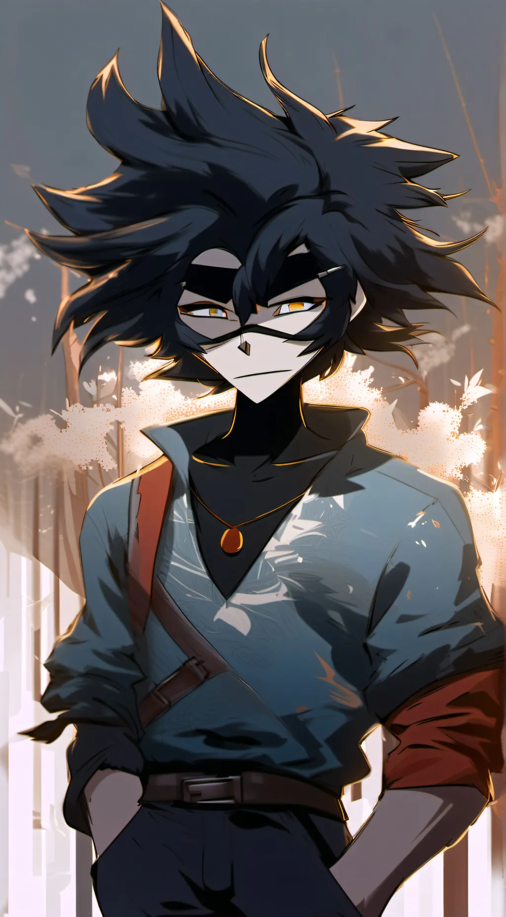 ai character: Blake background