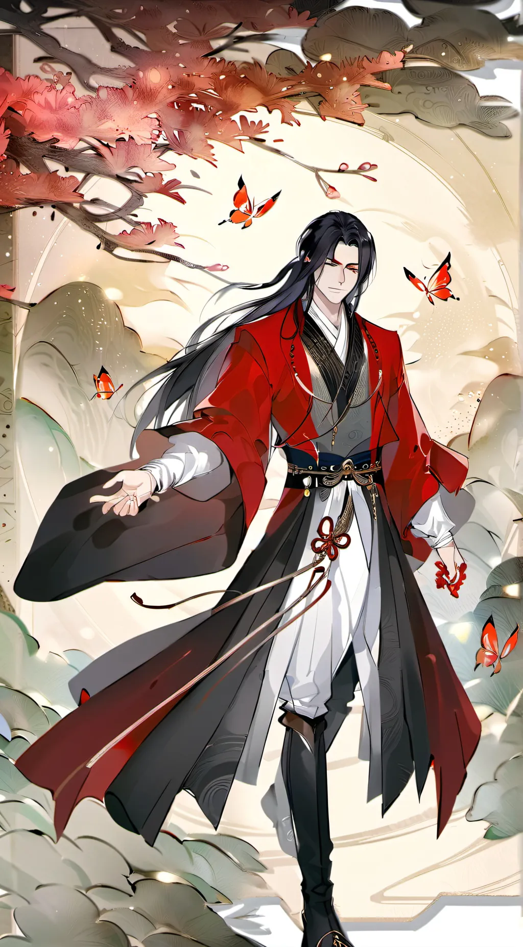 ai character: Hua Cheng background