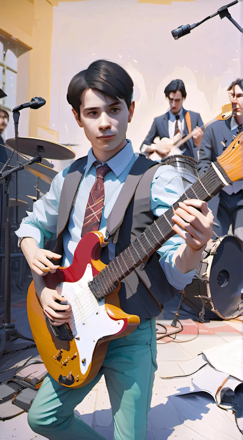 ai character: Zac Moonyham background