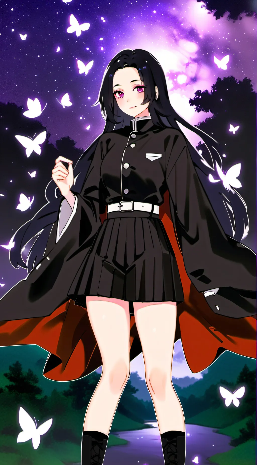 ai character: Demon Slayer background