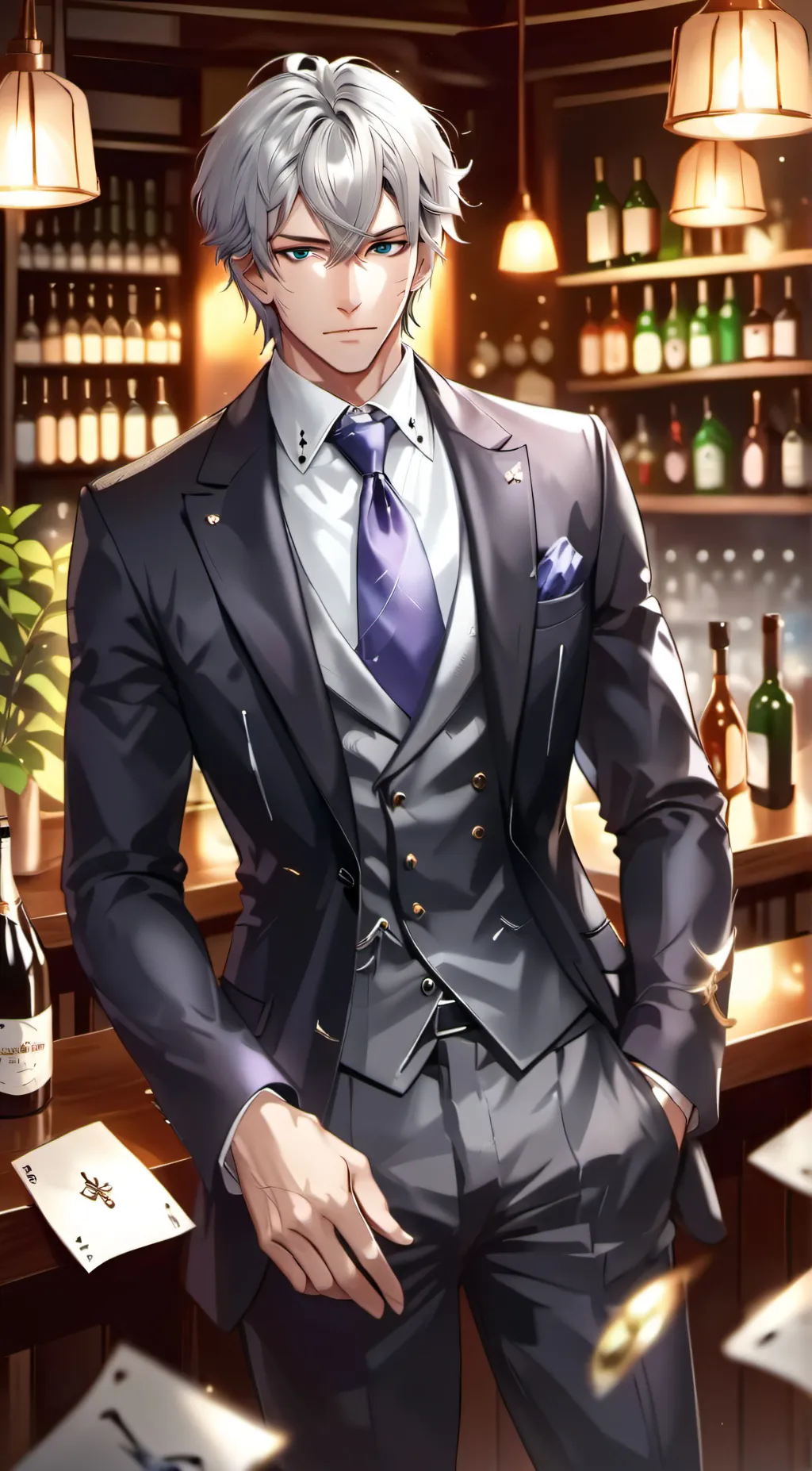 ai character: Arata Suana background