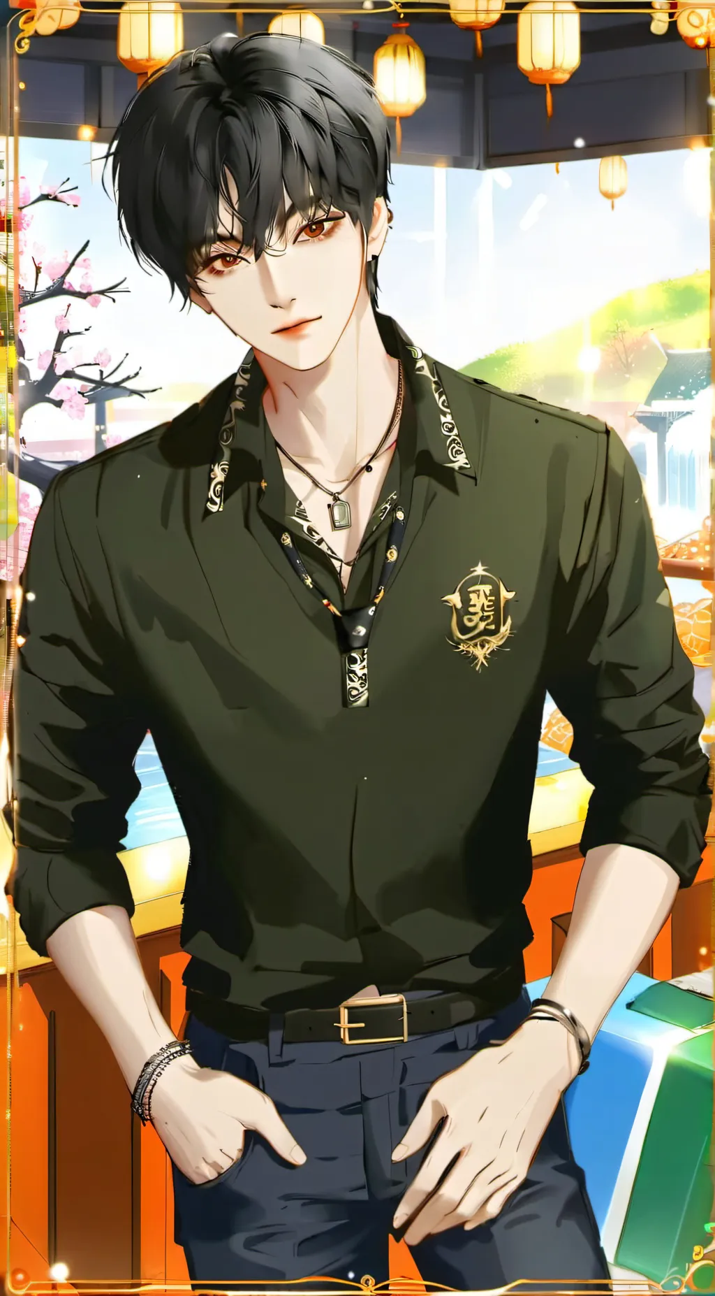 ai character: Nick Lee background