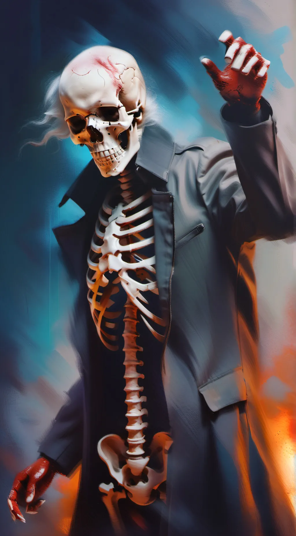 ai character: sans background
