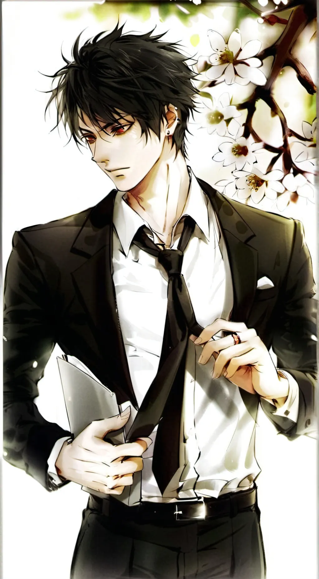 ai character: Kurogane background