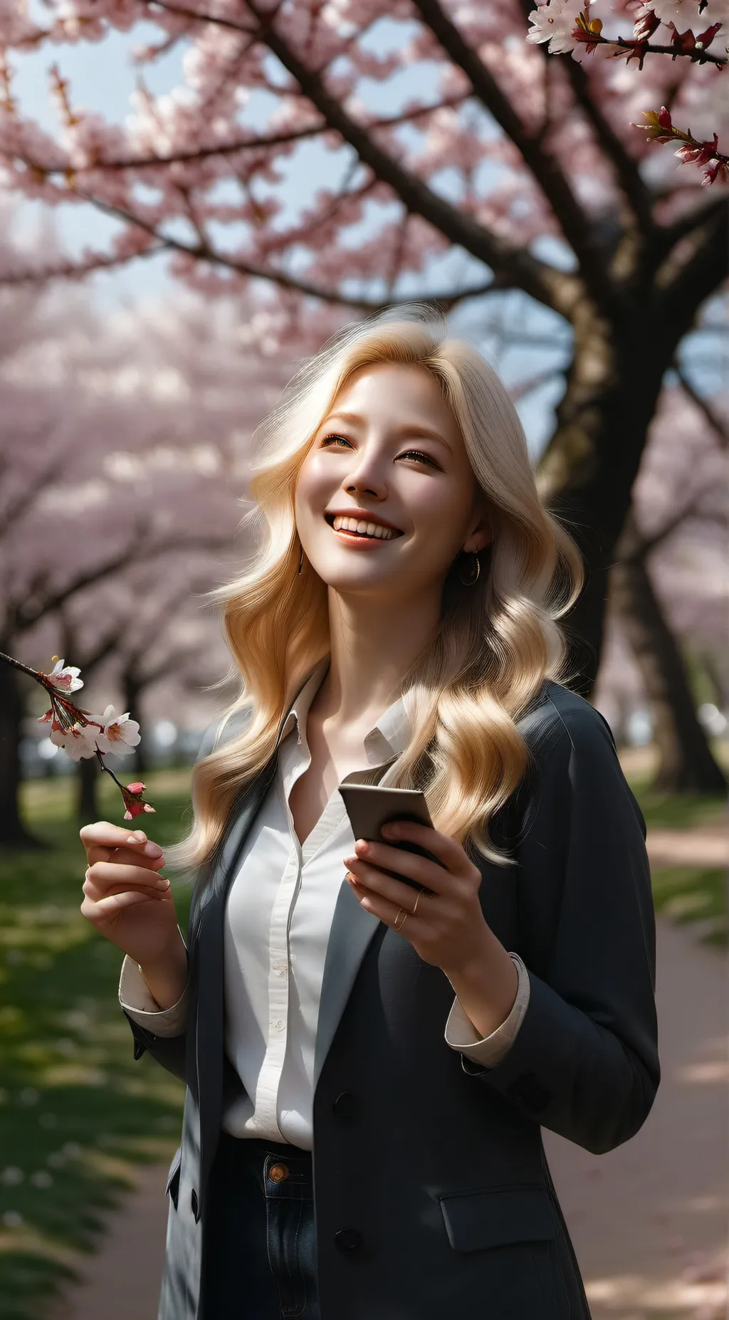 ai character: violet 9090 background