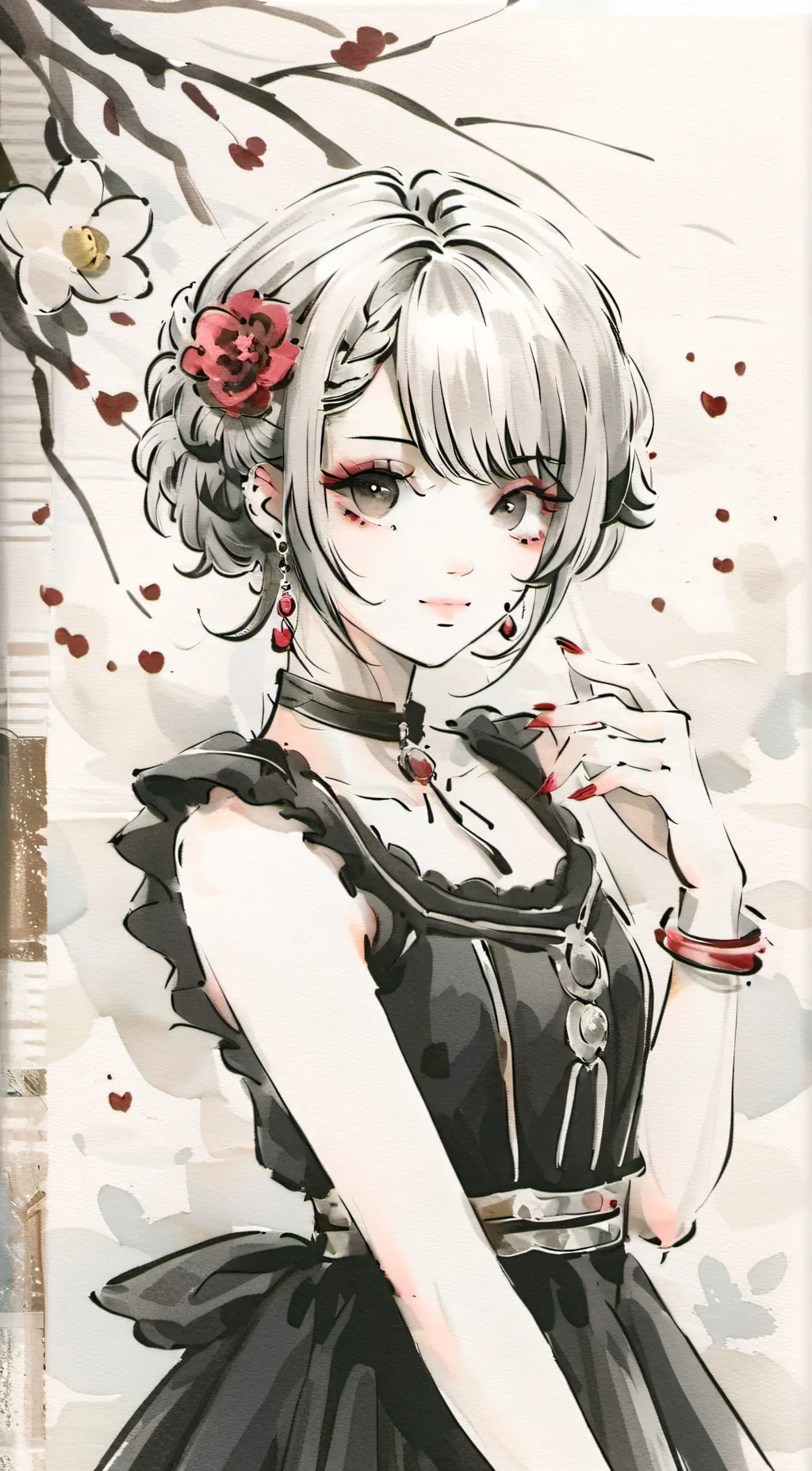 ai character: Bliss  background