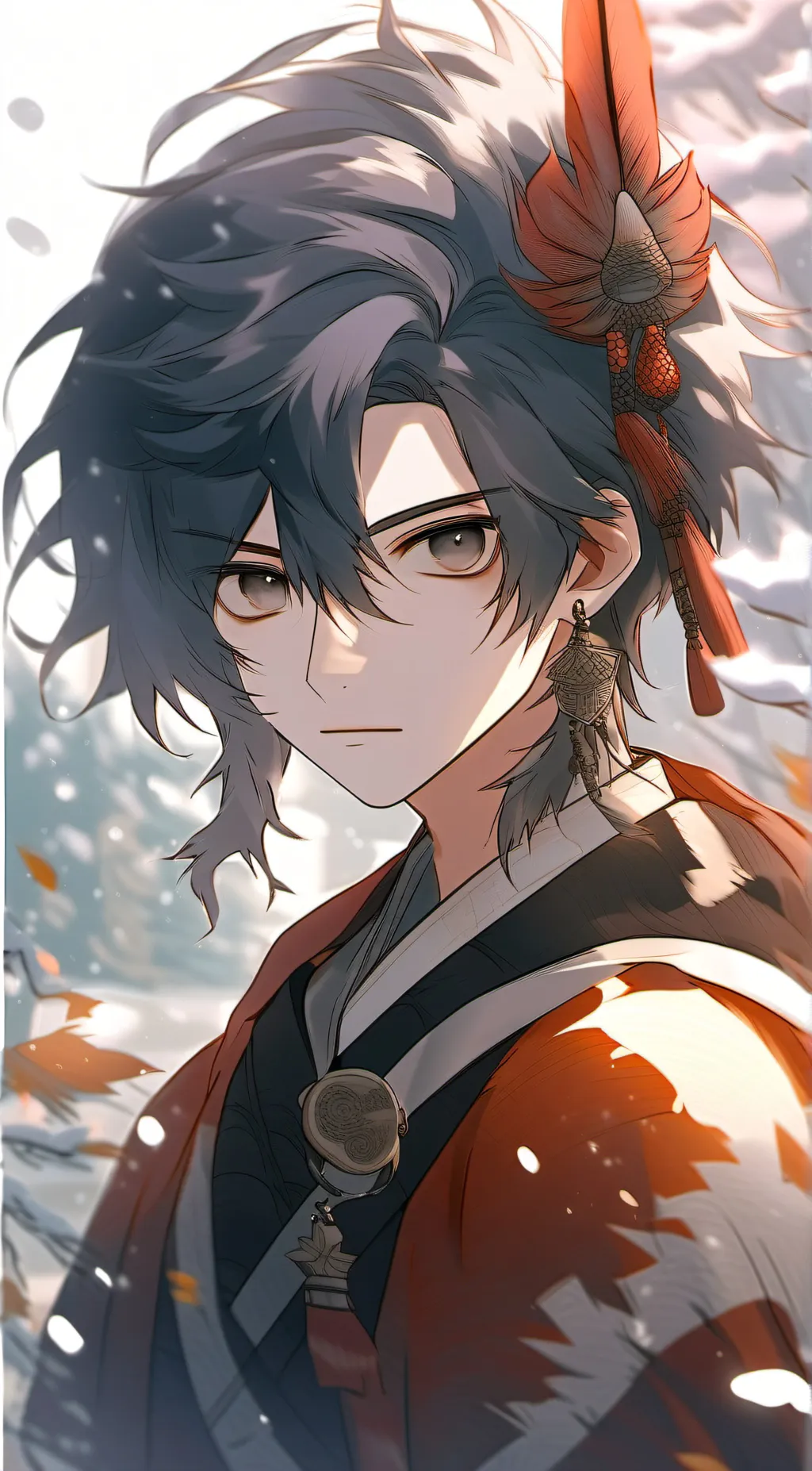 ai character: Luna  background