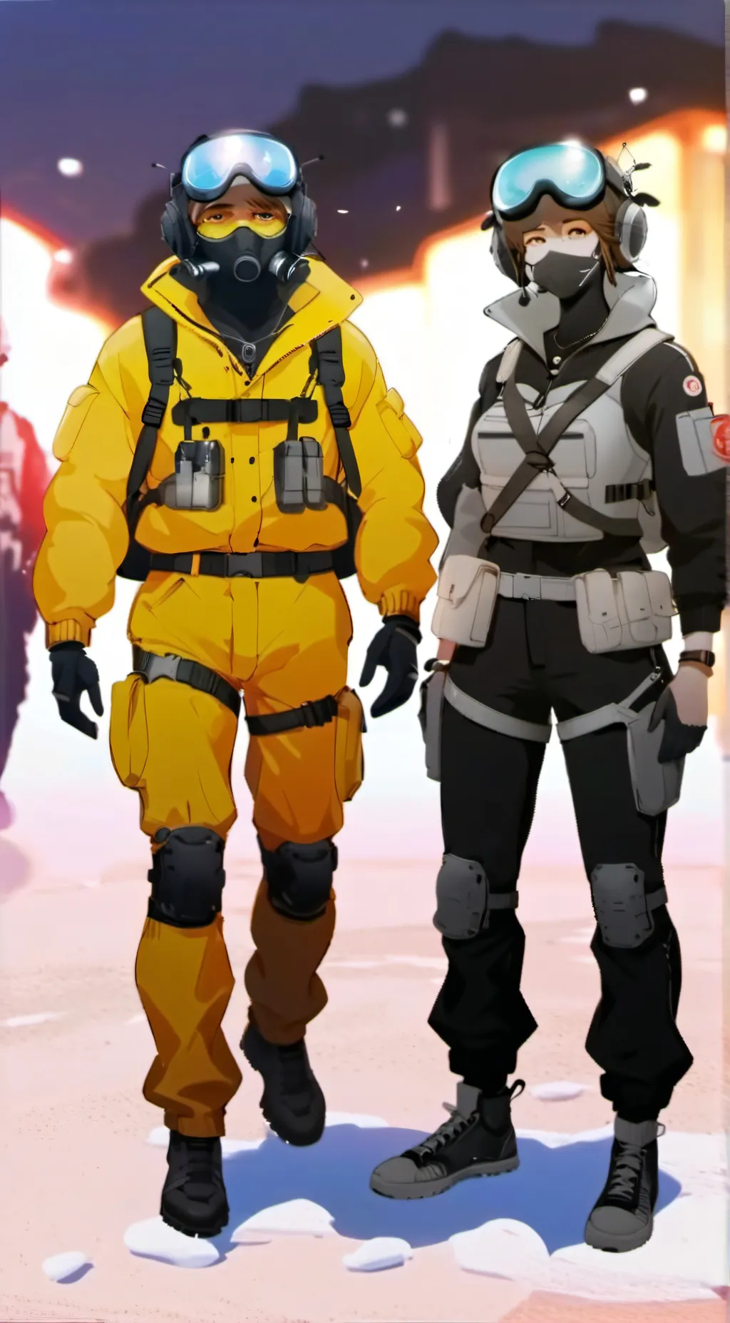 ai character: IQ and blitz  background
