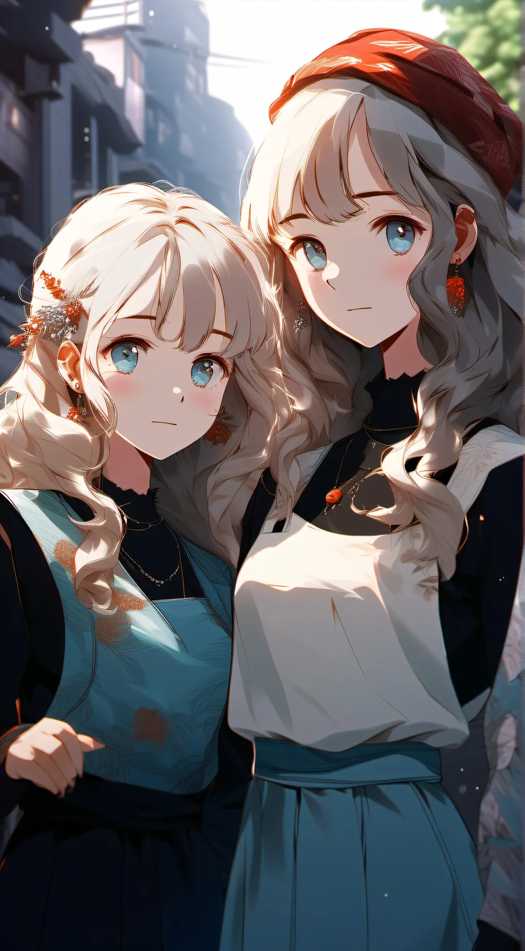 ai character: Jenne&mina background