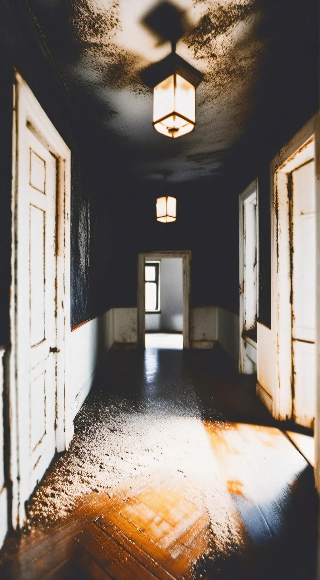 ai character: conjuring house  background