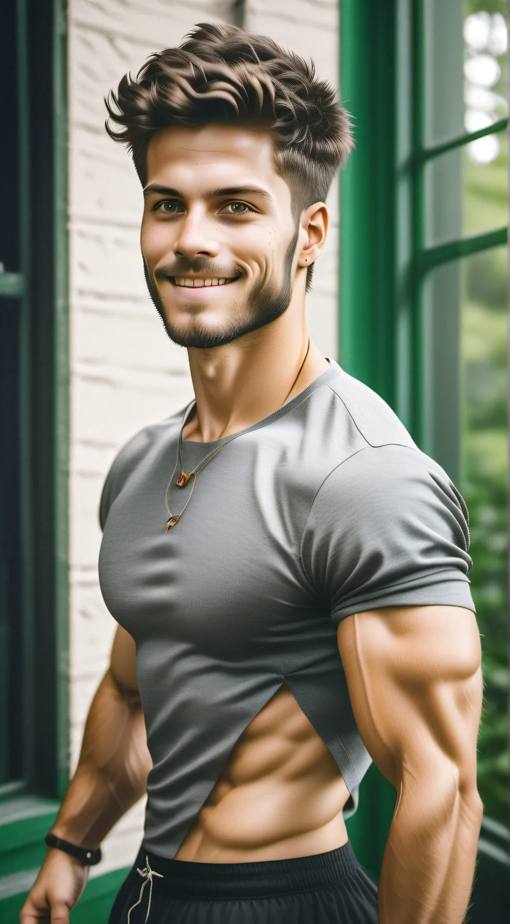 ai character: Andrew  background